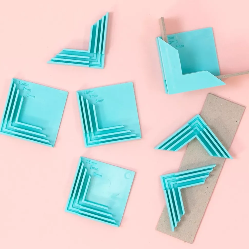 8 Cantoneras para Cartonaje Craftelier