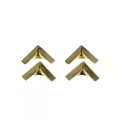 4 Esquineras metálicas color oro para Scrapbooking