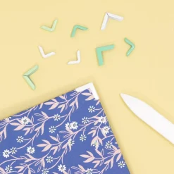 4 Esquineras Metálicas Mini Black Craftelier