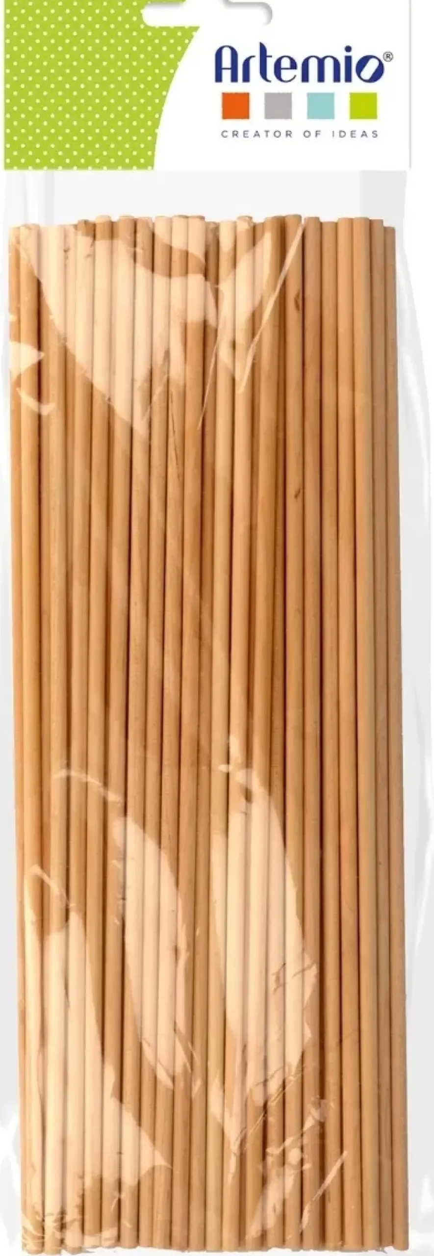 60 Listones de Madera Artemio