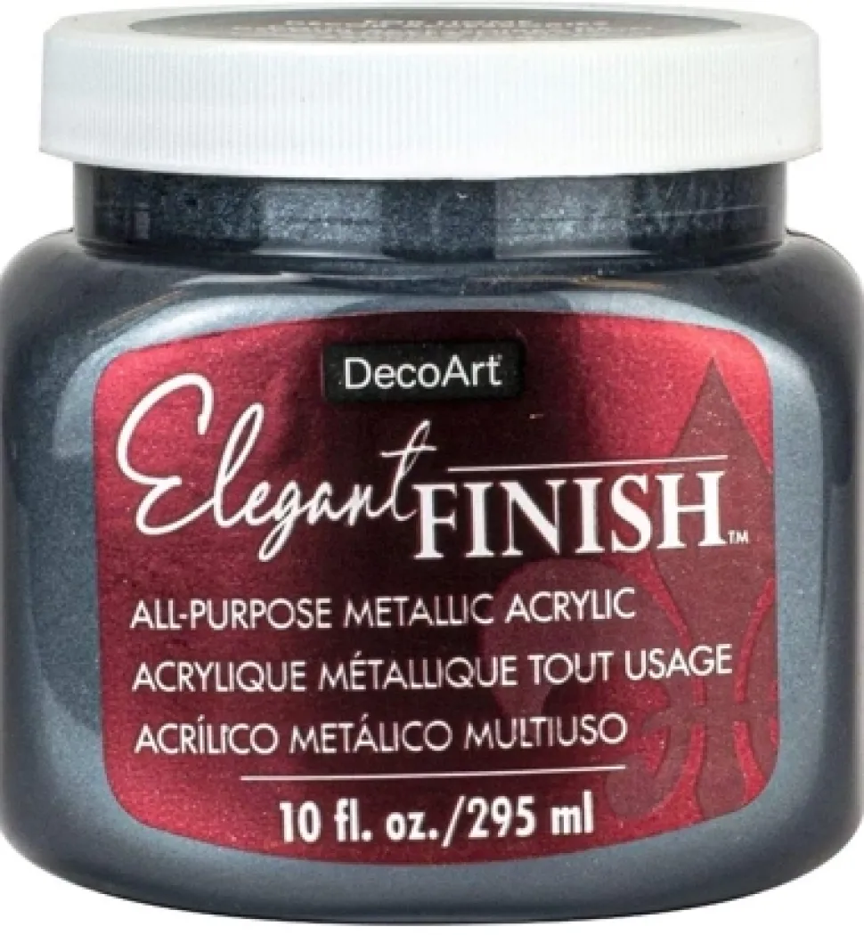 Acrílico Metálico Elegant Finish DecoArt 295ml