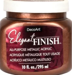 Acrílico Metálico Elegant Finish DecoArt 295ml
