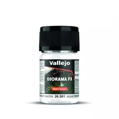 Acrílico Textura 591 Agua Transparente Diorama FX Vallejo 35ml