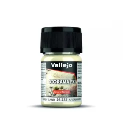 Acrílico Textura 232 Arena Gris Diorama FX Vallejo 35ml