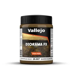 Acrílico Textura 807 Barro Europeo Diorama FX Vallejo 200ml