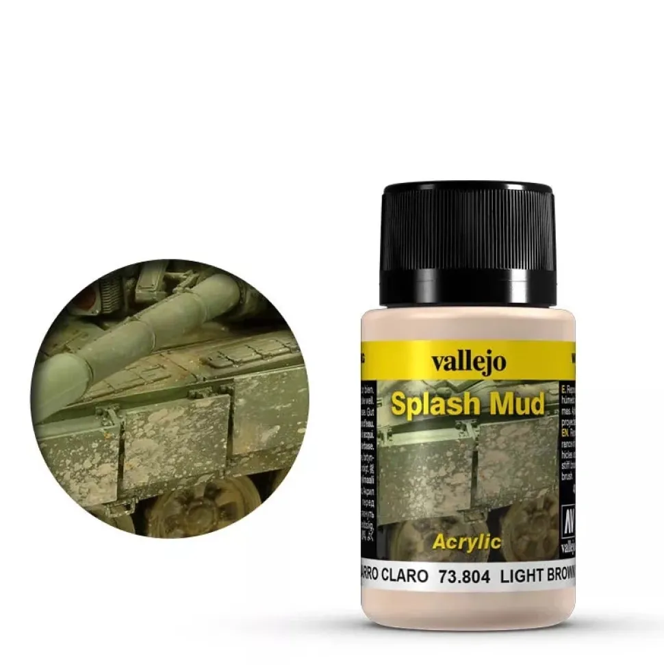 Acrílico Textura 804 Barro Marrón Claro Weathering FX Vallejo 40ml
