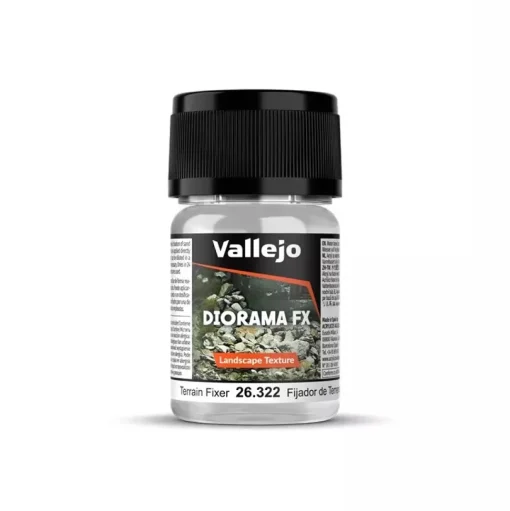 Acrílico Textura Diorama FX 322 Fijador de terrenos Diorama FX Vallejo 35ml
