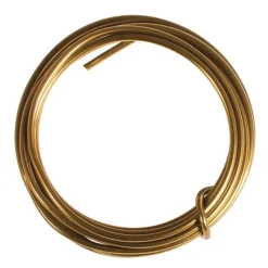 Alambre de Aluminio Dorado Rayher 2m