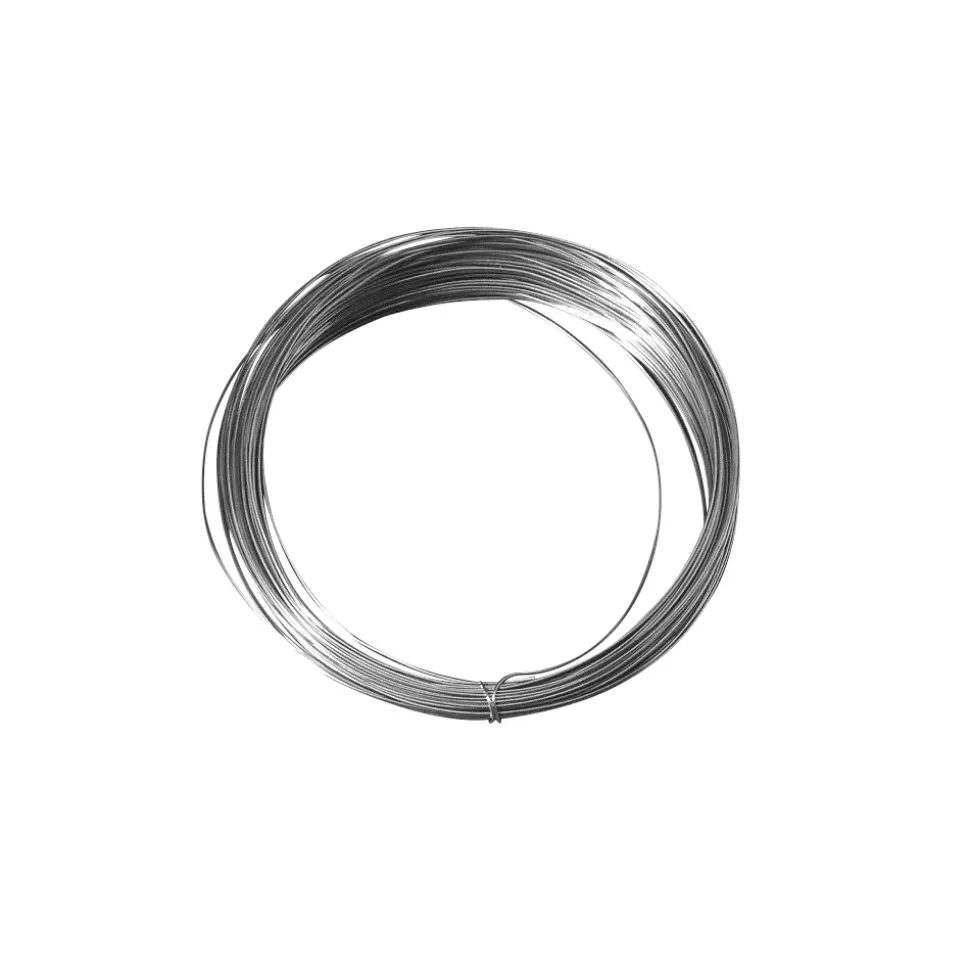 Alambre Plateado con núcleo de Cobre Rayher 0,6mm