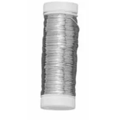 Alambre Plateado con núcleo de Cobre Rayher 0,3mm