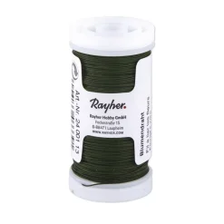 Alambre Verde Oscuro Rayher 100m
