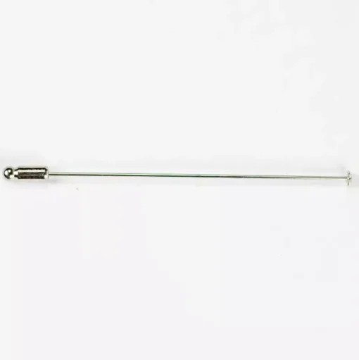 Alfiler pincho flor con placa para broches 8,5 cm (5 unidades)