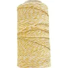 Algodón Encerado para Scrapbooking Blanco y Amarillo CasaSol 140m