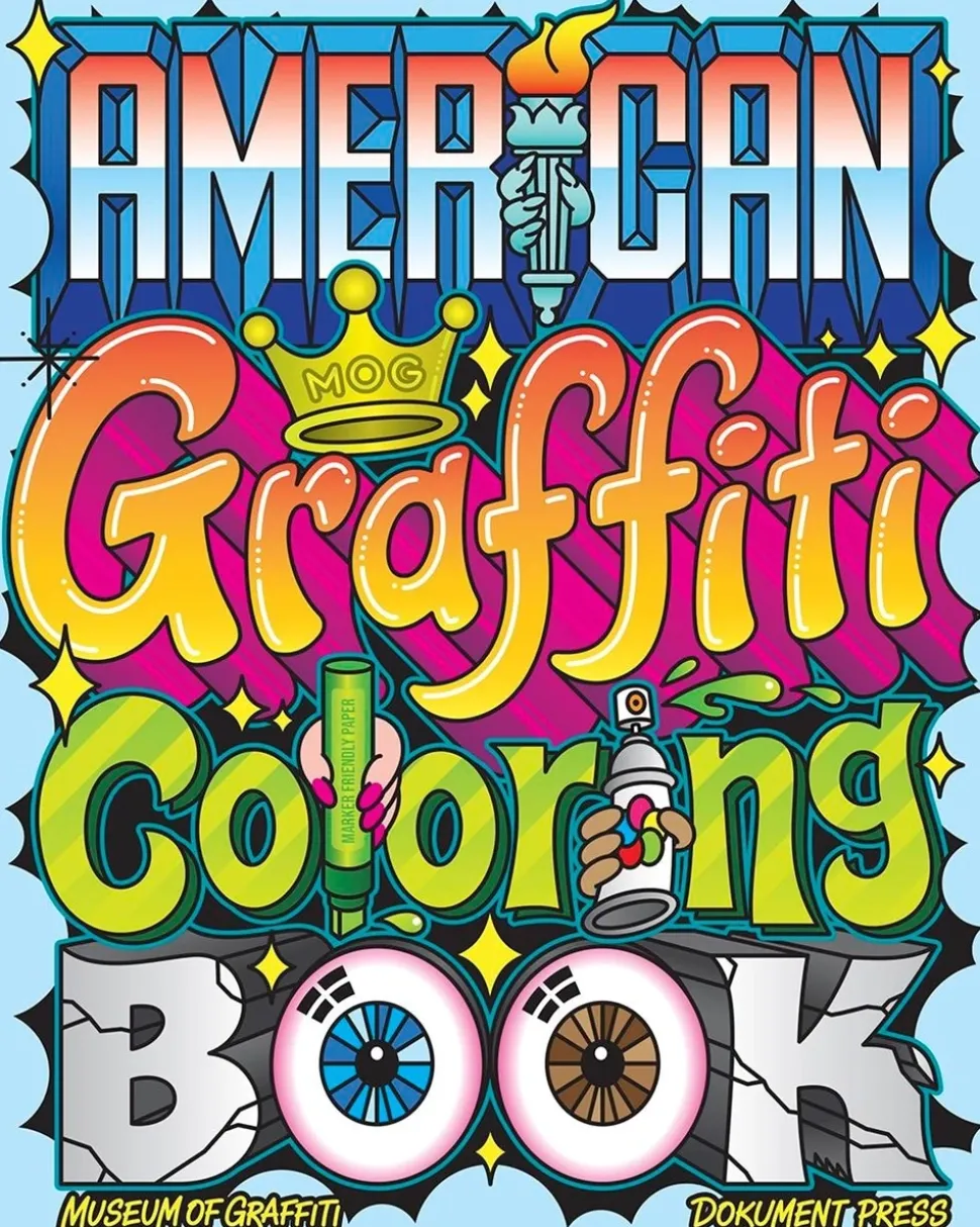 American Graffiti Coloring Book