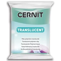 Arcilla polimérica Cernit Translúcido Esmeralda 56g
