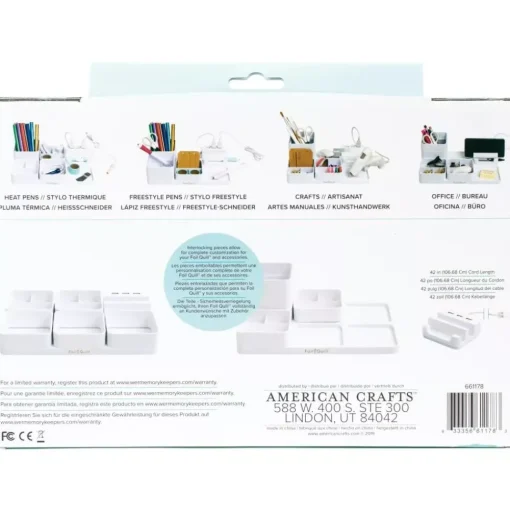 Bandeja de almacenamiento modular con usb para Foil Quill