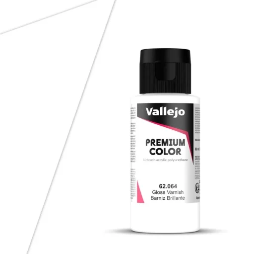 Barniz 064 brillante Premium Color Vallejo 60ml