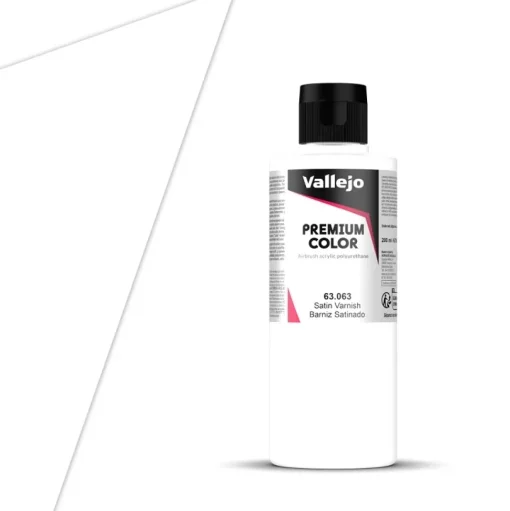 Barniz 063 satinado Premium Color Vallejo 200ml