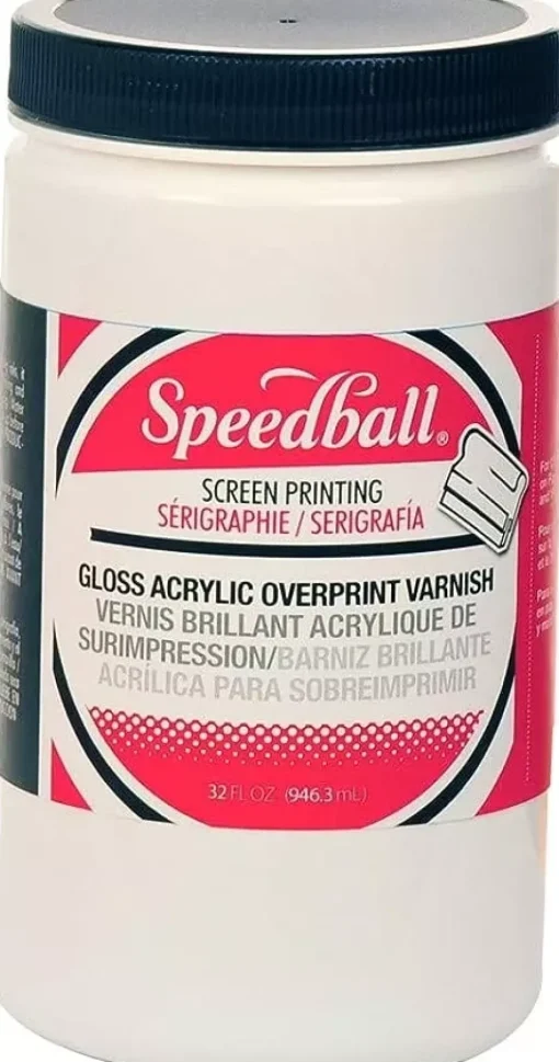 Barniz al agua brillante Speedball 946ml