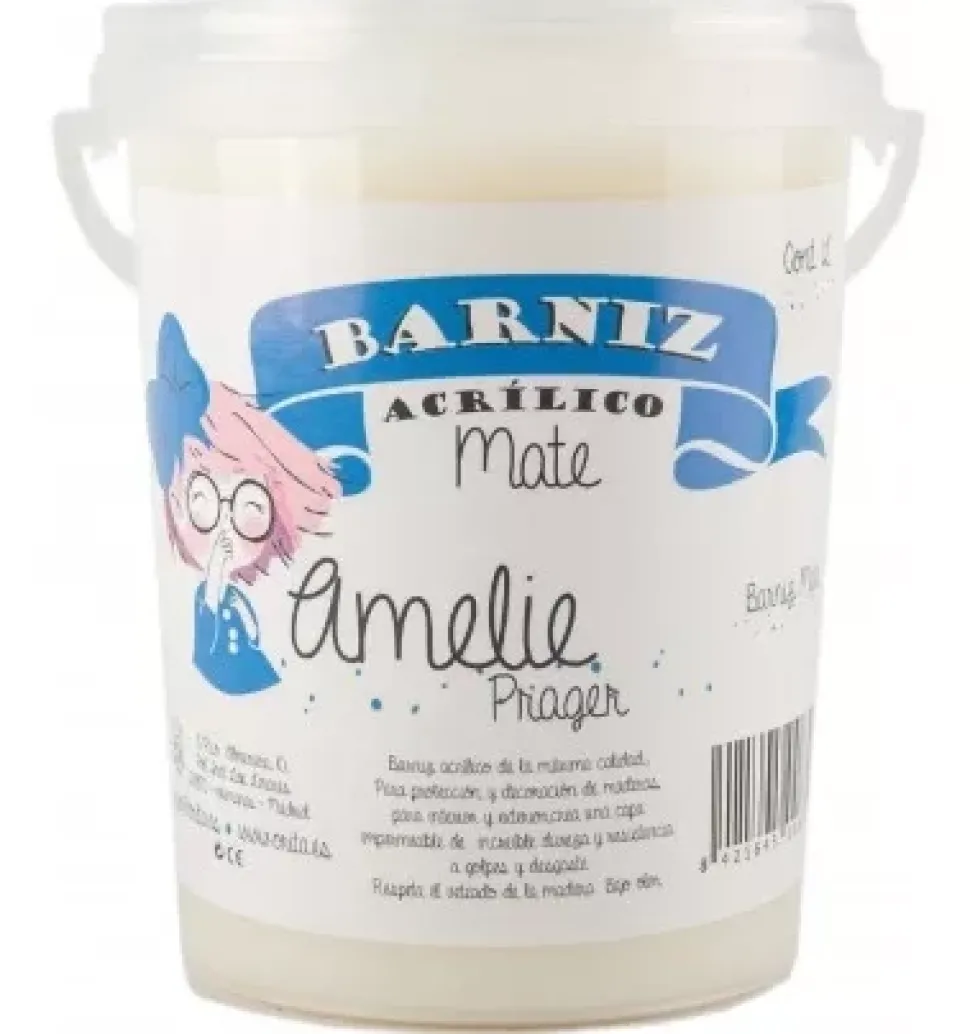 Barniz Scrap Acrílico Mate Amelie 1L