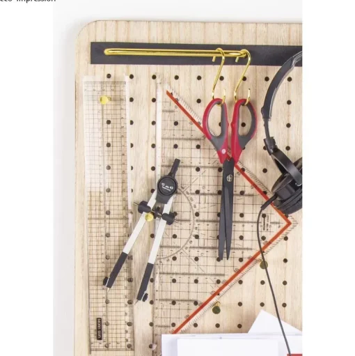 Barra de metal pequeña para Pegboard Pin and Peg
