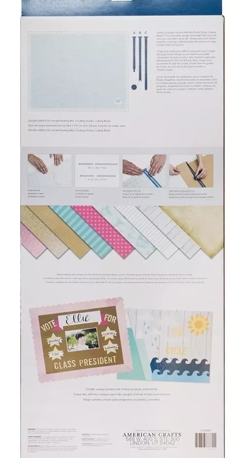 Base de corte carteles American Crafts