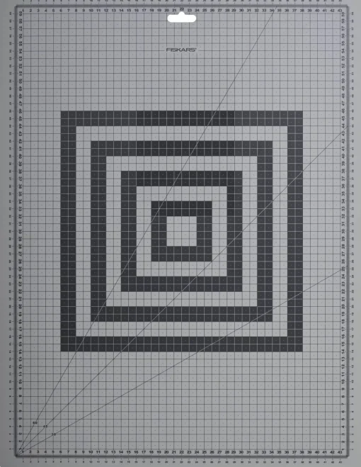 Base de corte gris Fiskars 45x60cm