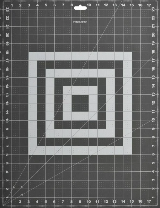 Base de corte gris Fiskars 45x60cm