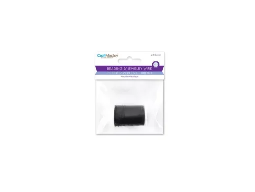 Bobina de Hilo Metálico Negro MultiCraft