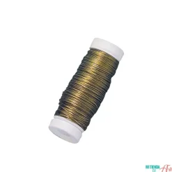 Bobina hilo de latón rizado 0,22 mm