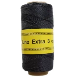 Bobina Lino Encerado 3 cabos Azul Marino CasaSol 180m