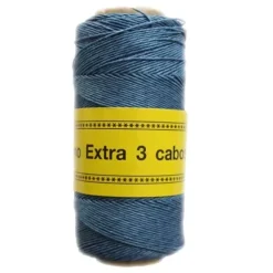 Bobina Lino Encerado 3 cabos Azul CasaSol 180m