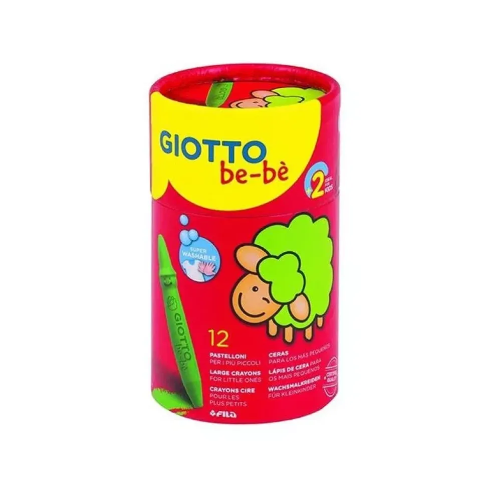 Bote 12 Super Ceras de Colores Be-bè Giotto