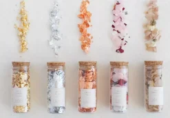 Botella de Cristal 3gr con Copos Silver Flakes Wax it Lora Bailora