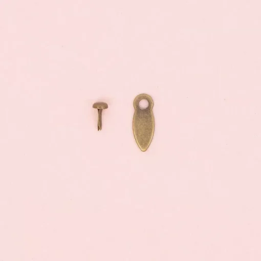 Brads y Botones de Giro Bronce Vintage Craftelier