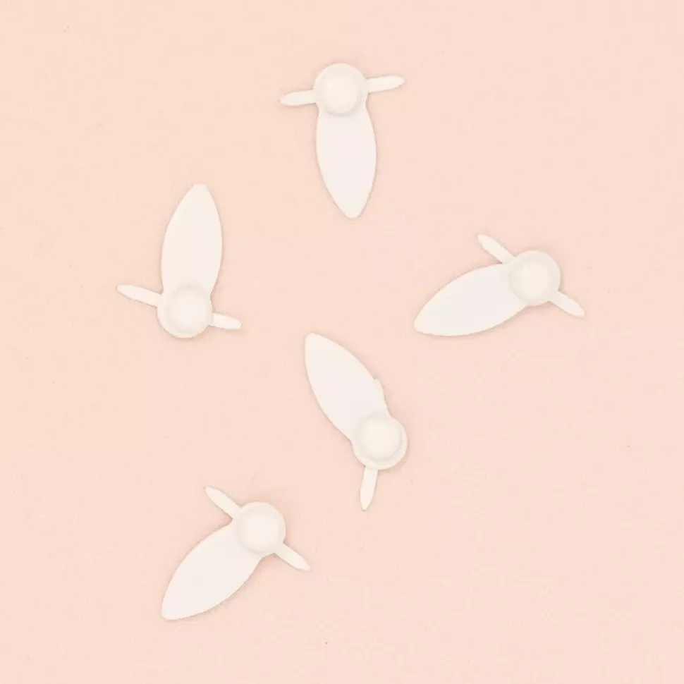 Brads y Botones de Giro Blanco Craftelier