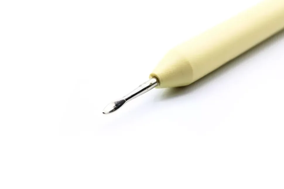 Buril de repujado para definición Bola de acero cromado de diámetro 1,25mm L-T/1