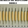 Buril repujado doble cabeza REF/401
