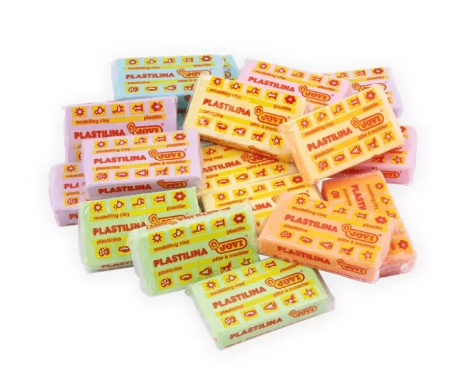 Caja 30 Pastillas de Plastilinas Pastel Jovi 50gr