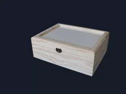 Caja con cristal pequeña