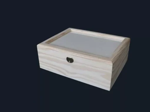 Caja con cristal pequeña