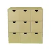 Caja cuadrada con nueve cajones