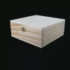Caja cuadrada de madera grande