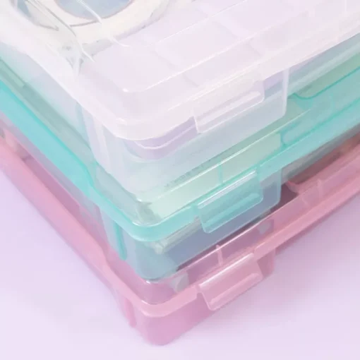 Caja de Almacenamiento Grande Transparente Craftelier