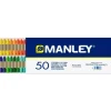 Caja de cartón de 50 ceras Manley