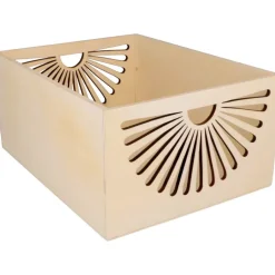 Caja de madera sin tapa Boho Artemio