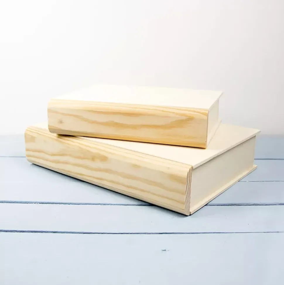 Caja libro con cajón Dayka