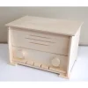 Caja radio de madera