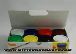 Caja temperas Jovi 35 ml. 7 piezas