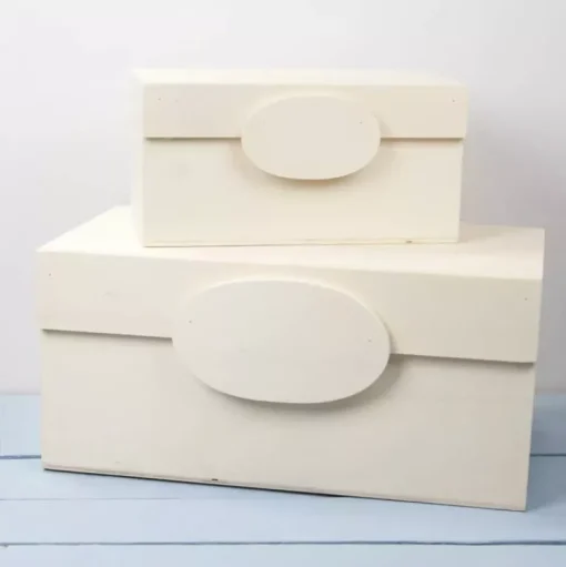 Cajas ovaladas